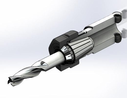 nema 23 步进电机驱动的迷你CNC铝铣床缩略图